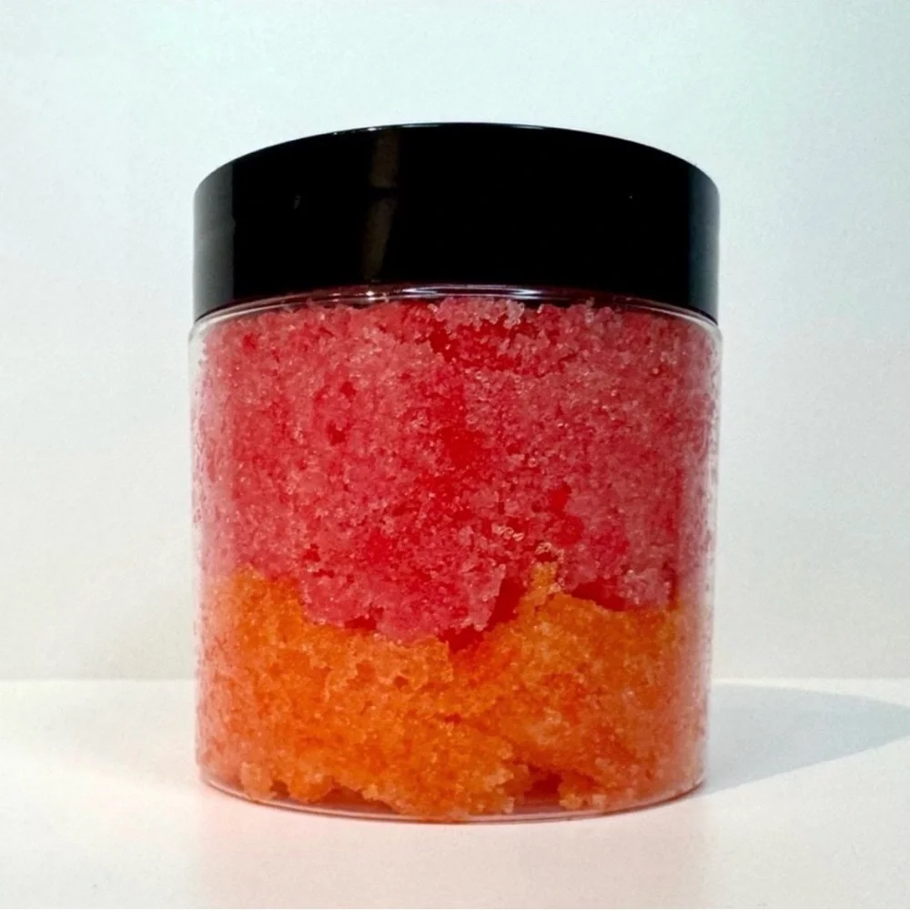 New DIY Sugar Scrub Making Kit- Geranium Orange